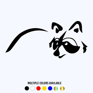 CK3010#20*9см наклейки на авто Енот 5. водонепроницаемые наклейки на машину наклейка для авто автонаклейка стикер этикеты винила наклейки стайлинга автомобилей