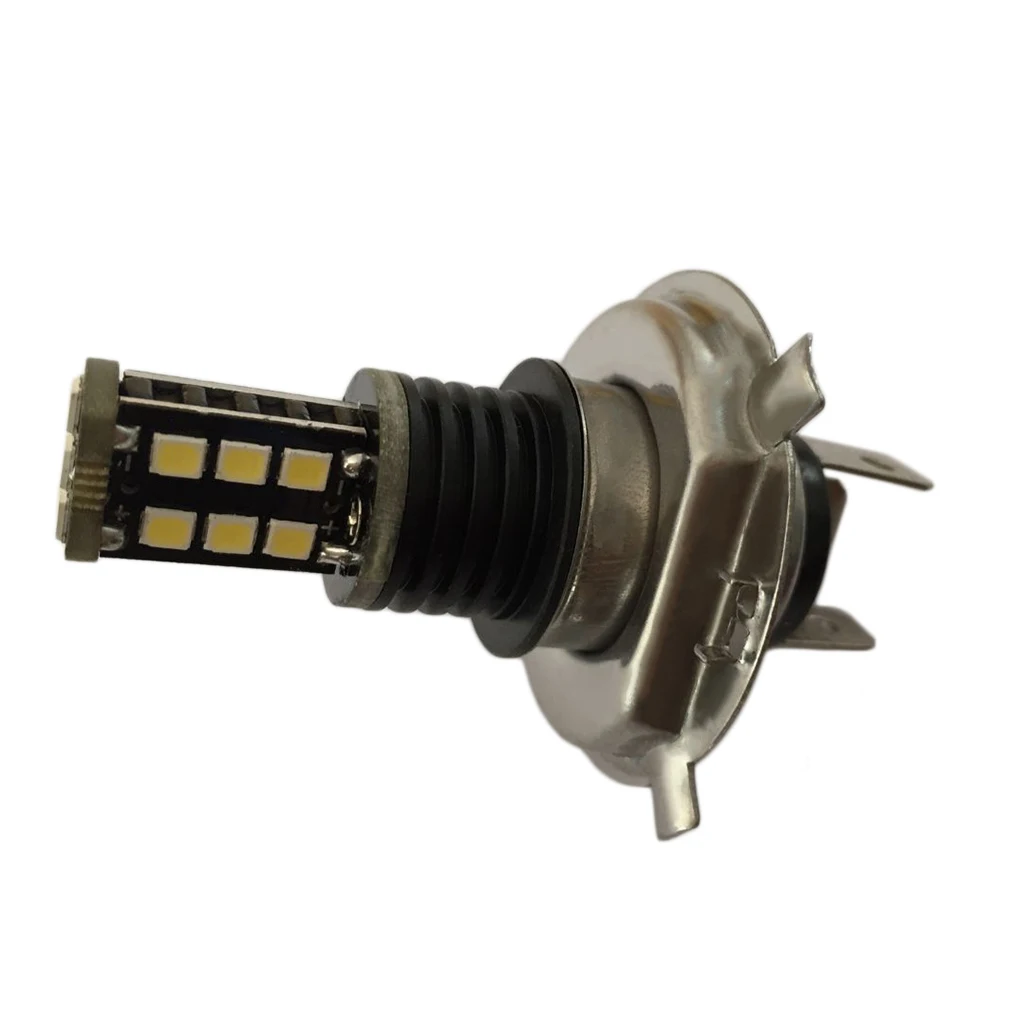 

1pcs White H4 18 SMD 5050 15LED 18SMD 18LED Lights Car Brake Reverse Tail Rear Signal Lighting Bulb 12V