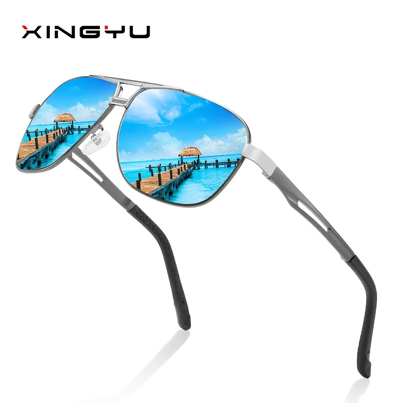 

Aluminum Magnesium Alloy Polarized Pilot Sunglasses Women Dustproof Windproof Riding Sports Glasses UV400 Outdoor Sunglasses Men