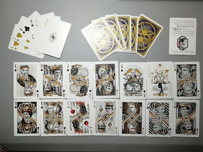 Велосипедный астрономический клуб 808 колода игральных карт USPCC коллекционные