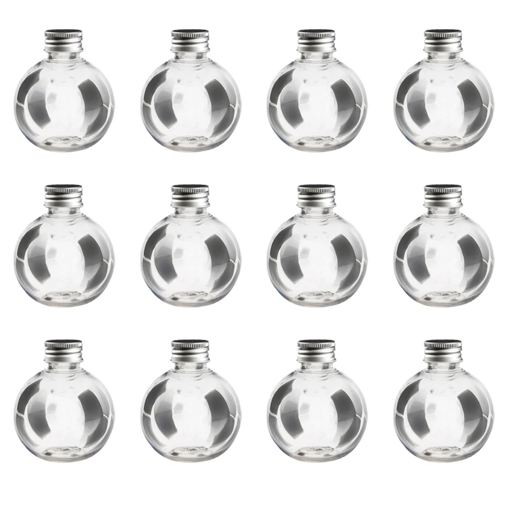 

Прозрачные пластиковые бутылки в форме лампы с винтом, 25 шт.