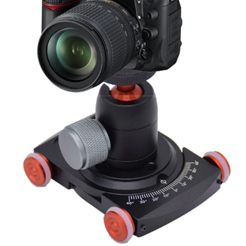 

Outdoor Accessories FY-01 Low Center of Gravity, No Need for Track Photography, Adjustable Trolley