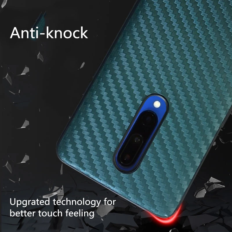 Official Design Phone Case For One plus 7 Carbon Aramid Fiber Texture Original Business Back Protective for Oneplus pro |