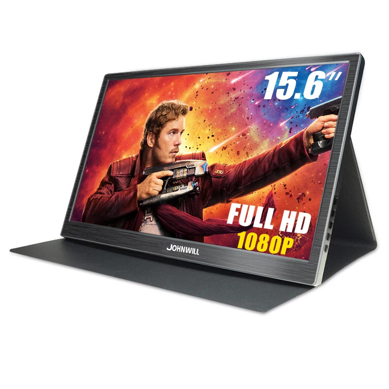 Портативный монитор 15,6 ''4K lcd hd HDMI usb type C Дисплей для ПК ноутбука телефона PS4-switch-XBOX 1080p игровой монитор ips экран