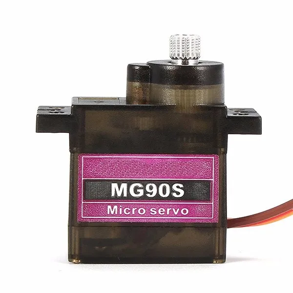 5 шт. MG90S металлическая шестерня 9g RC микро сервопривод для радиоуправляемой
