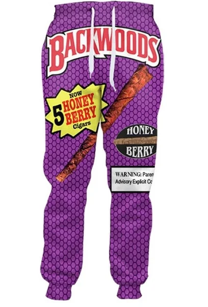 

Backwoods Honey Berry Blunts 3D Print Causal Clothing Fashion Men Women Tracksuits Crewneck Hip Hop Pants Plus Size S-7XL