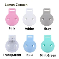 Baby Plastic Pacifier Clips 20Pcs DIY Material Bib Holder Badge Card Clips Infant Soother Dummy Clip DIY Beads Baby Gifts