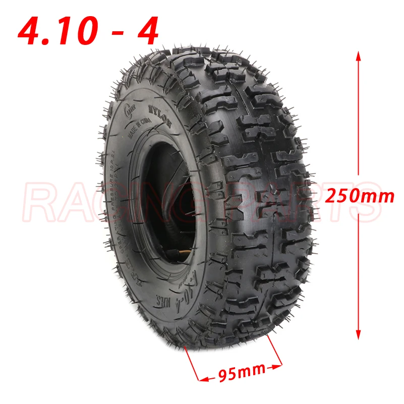 Высокая производительность 4 10/3 50-4 410/350-4 ATV Quad Go Kart 47cc 49cc массивная 10-4 Внутренняя