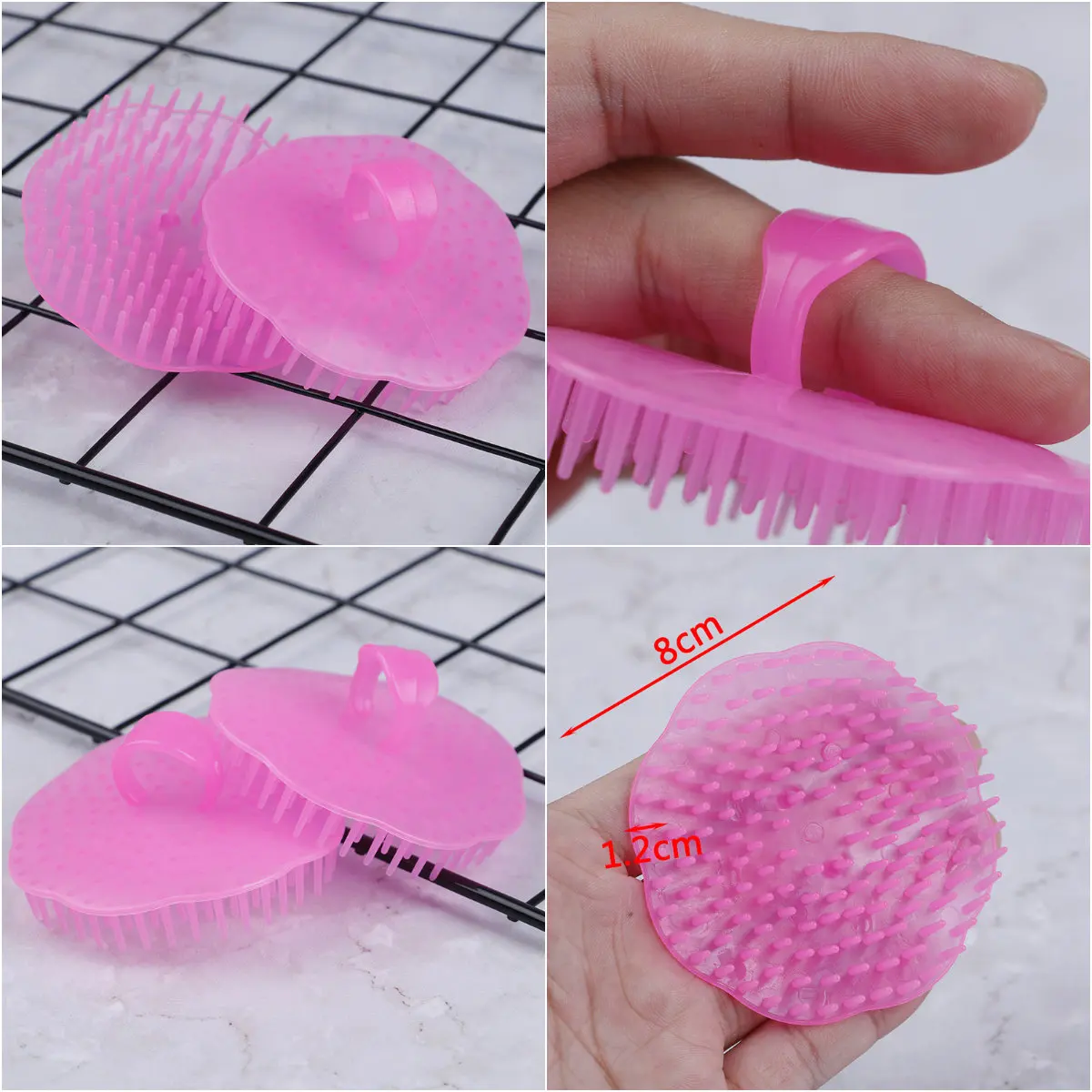 Семейная Массажная щетка для волос массажер головы расческа душа и тела | Дом сад
