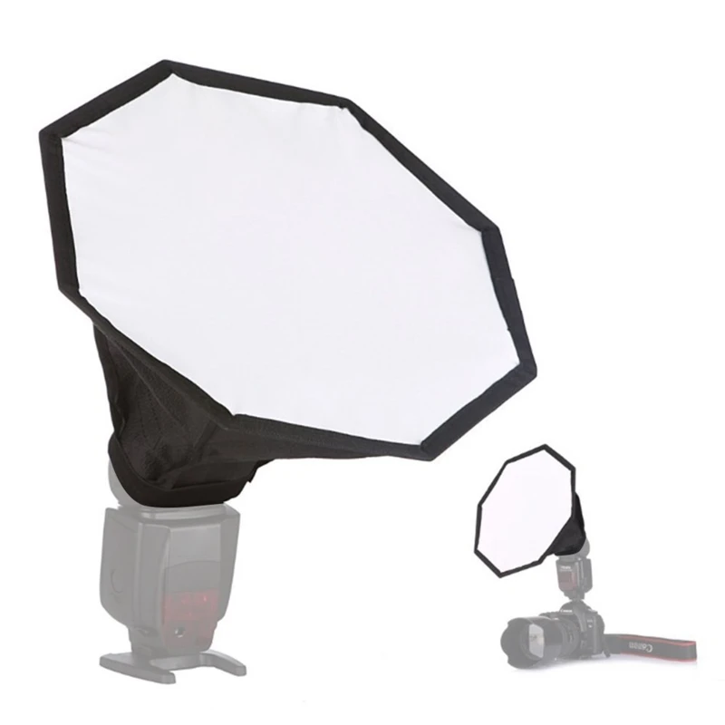

2022 Portable Universal Photography Flash Softbox Diffuser Mini Kit Camera Photo Foldable Soft Box Light Bounce For Speedlamp