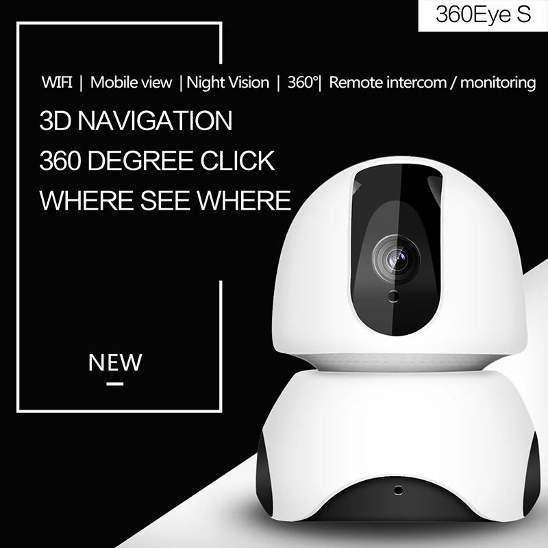 

720P 1080P IP Camera WIFI Wireless Smart Home Security Camera Surveillance CCTV Pet Camera 720P Baby Monitor For 360Eye S APP