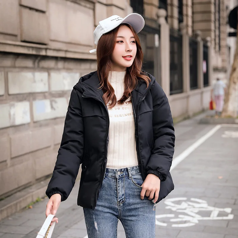 Abrigos Mujer Invierno 2019 Модная парка зимняя куртка для женщин уникальный стиль женские
