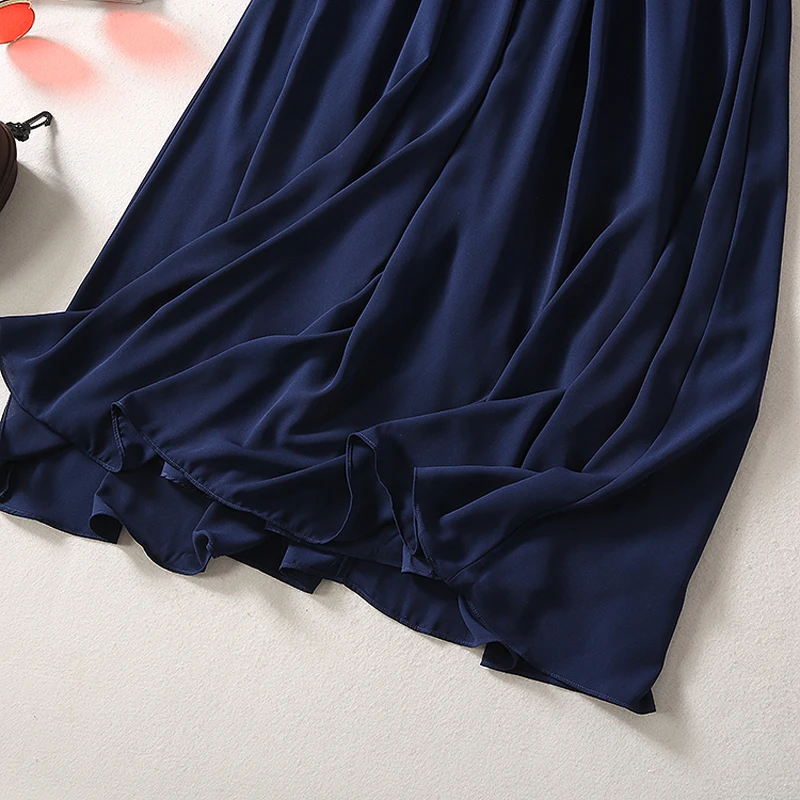 Женское длинное платье в стиле пэчворк подиумное газовое с длинным рукавом 2020 |