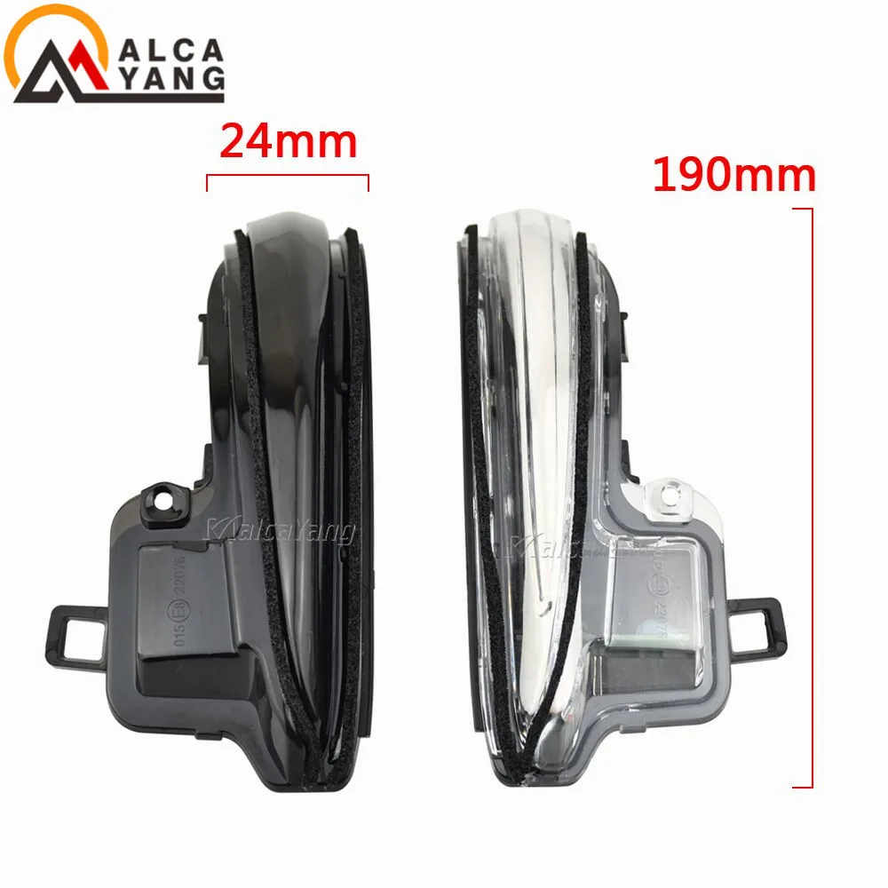 Боковое зеркало светодиодный динамический сигнал поворота последовательный для