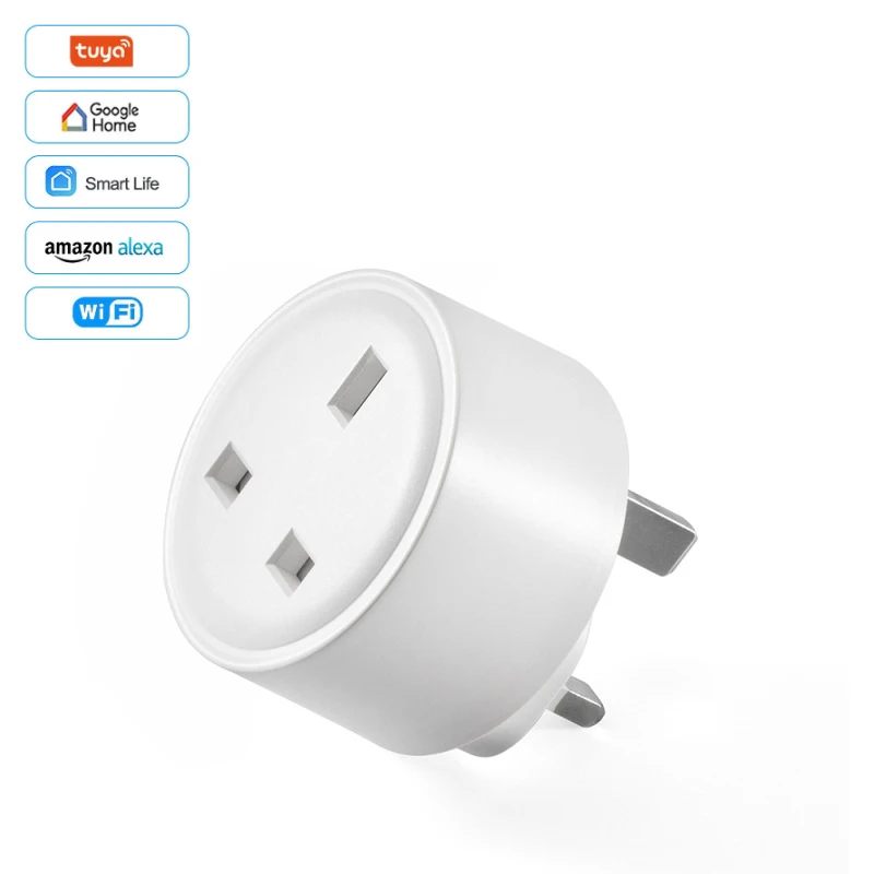 

Смарт-розетка Tuya с поддержкой Wi-Fi, 15 а, с голосовым управлением