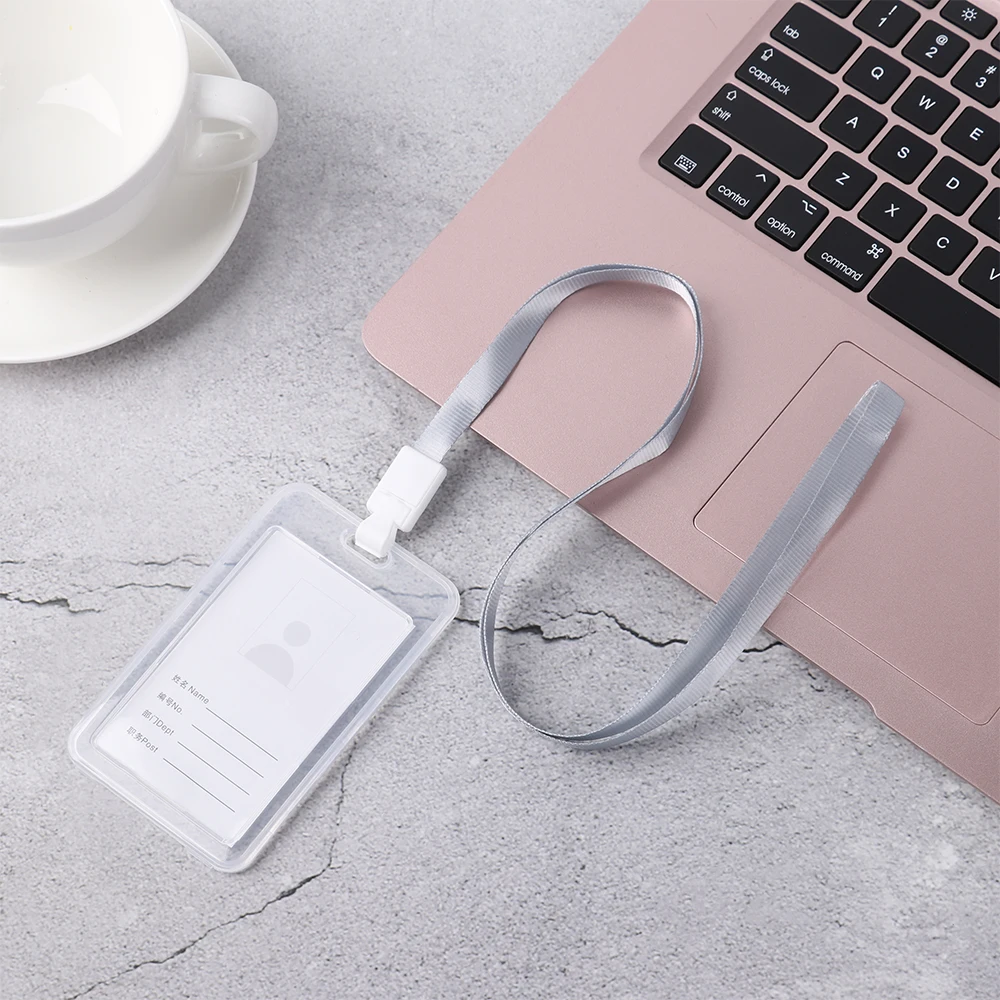 1pc transparent bank bus credit card holder cover storage card holders women men kids id name cards protector cover double sided free global shipping
