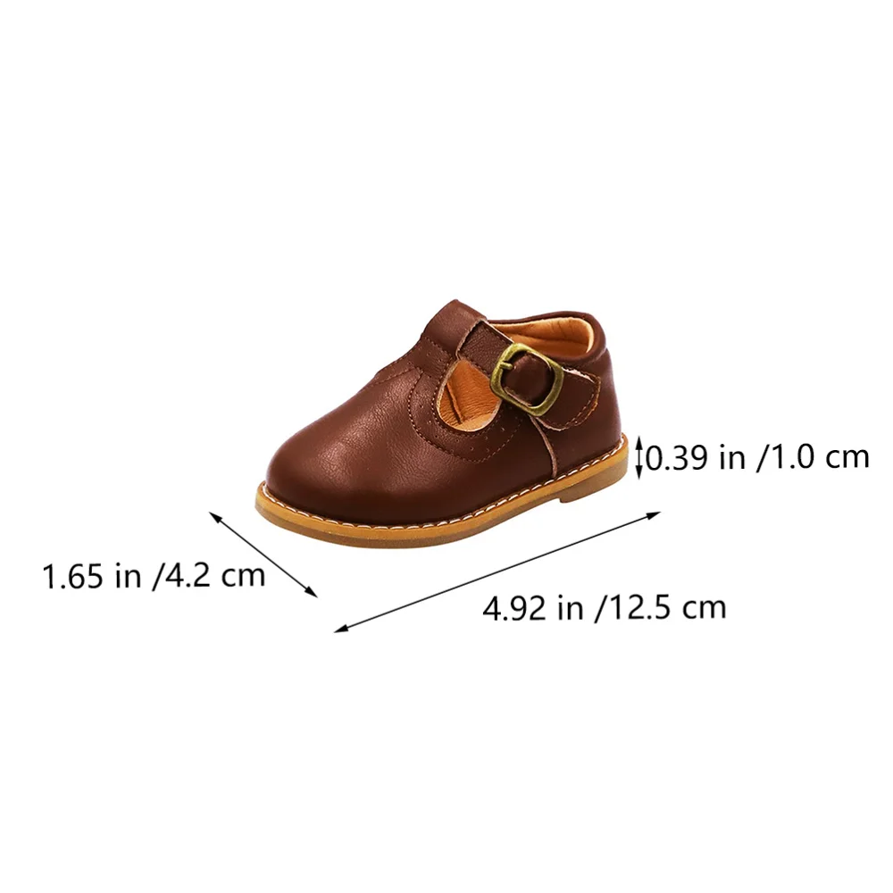 

1 Pair British style Infant Prewalker Baby Shoes Winter Warm Child Shoes