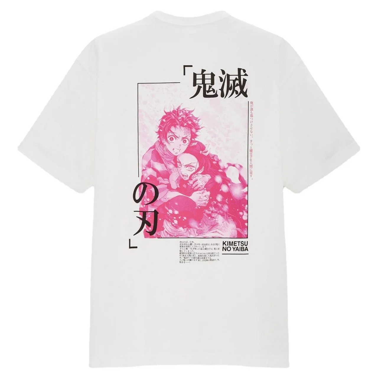 

Versatile O - Collar Four - Season Printed T-shirt Short Sleeves Demon Slayer X