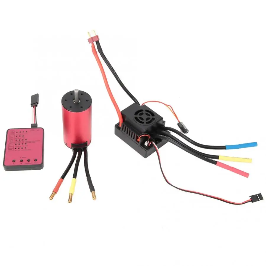 S3670 2850KV RC бесщеточный двигатель + 120A контроллер скорости ESC комбинированный набор