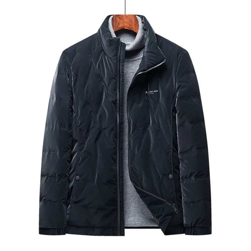 

White Duck Down Jacket Mens Winter Jackets Casual Fashion Streetwear Windbreaker Coats Mens Clothes Lightweight Warm Top L XXXXL