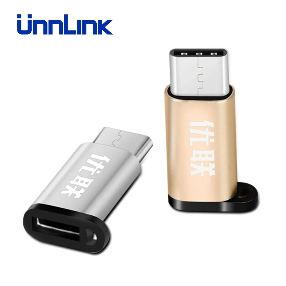 Unnlink Micro USB Type C конвертер вход выход зарядка и передача данных для samsung Galaxy S8 S9| |