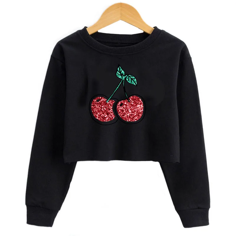 

Kids Girls Clothes Tops 2022 Spring Summer Girls Long Sleeved Hoodie Sweater Round Neck Fashion Older Children's Clothing 3-13Y