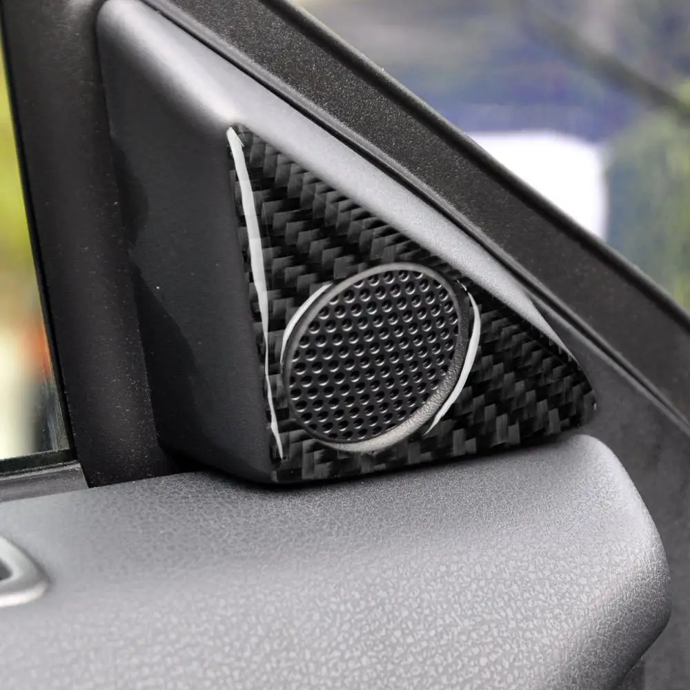 Для Nissan GTR R35 2008-2020 углеродистая двухсторонняя дверь твитер accent наклейка дверная