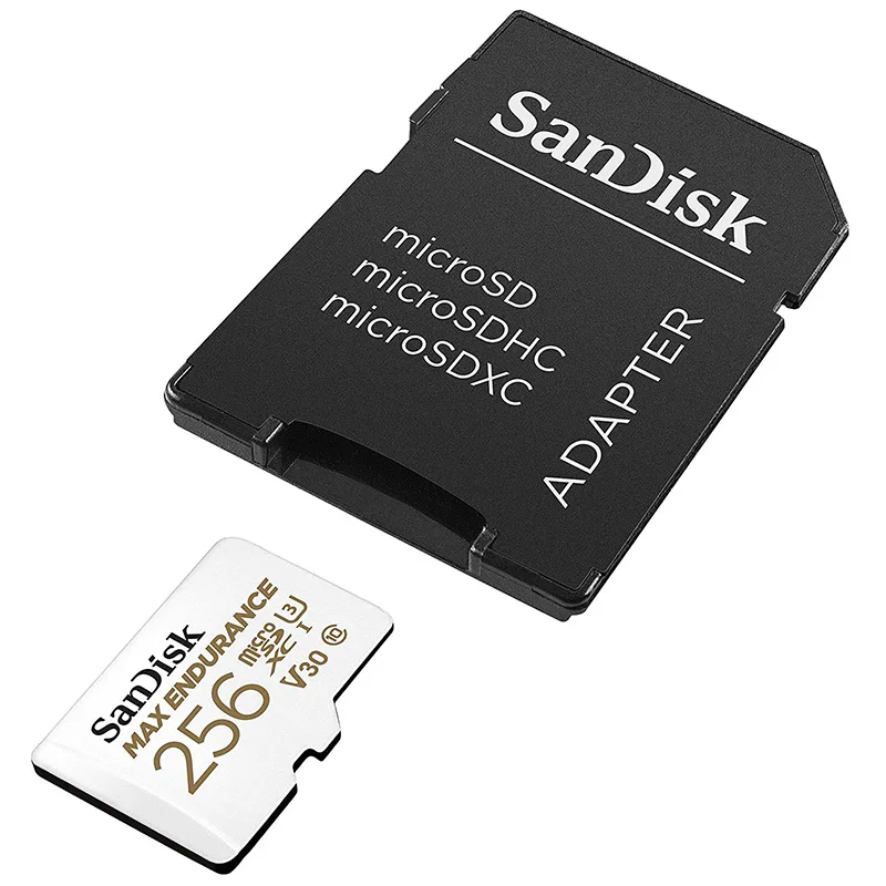 Sandisk High Endurance Microsd 64GB 32GB Memory Card Adapter Class 10 Micro SD Memory Card For 4K Video Action Cameras or Drones