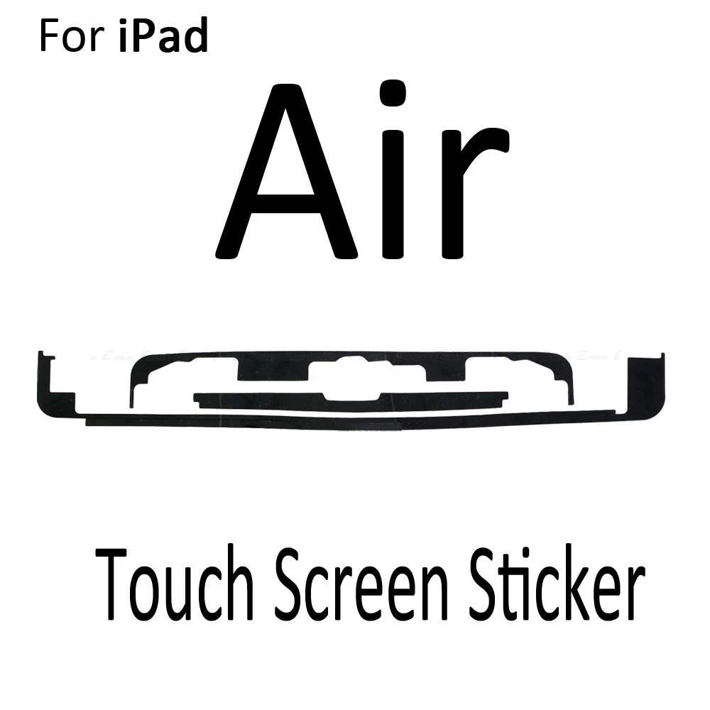 2 компл./лот для iPad Air Mini детей 1 3 4 5 2020 2019 3M клейкая лента рамка сенсорный экран