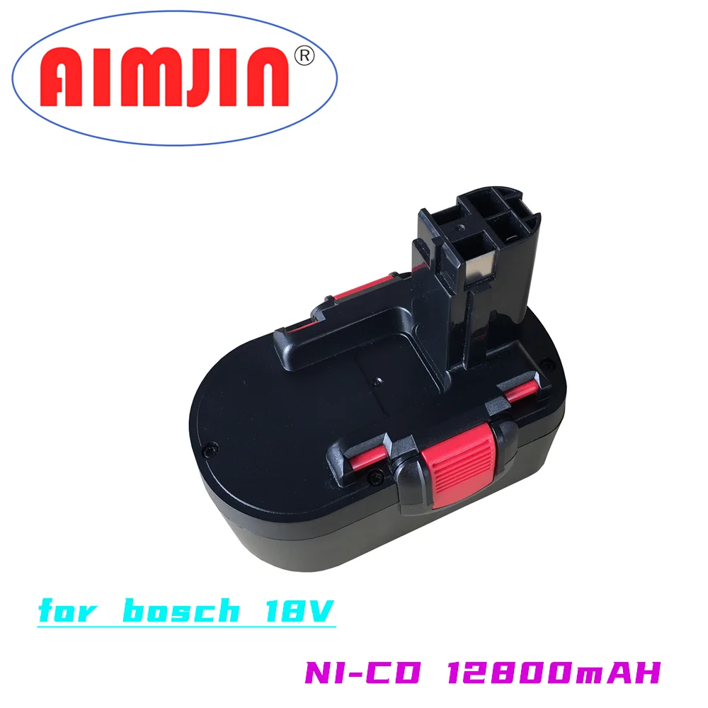 

18V 12800mAh Ni-MH Power Tool Rechargeable Battery for Bosch 18V Battery BAT025 BAT026 BAT180 BAT181 BAT189 GSR 18VE-2 PSR