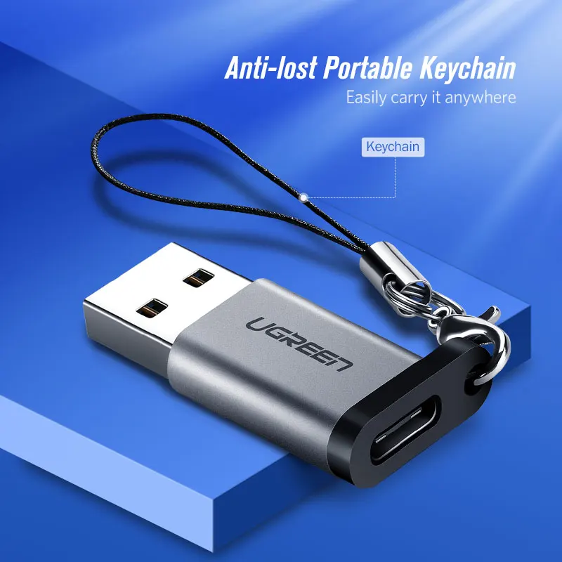адаптер ugreen usb type c папа usb 30 к usb 31 тип c мам