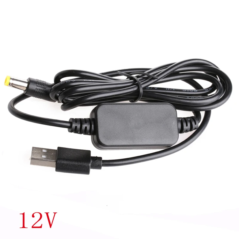 

2021 New DC-DC Converter Cable USB 5V to 9V/12V DC Jack 5.5mmx2.1mm Step-up Power Module