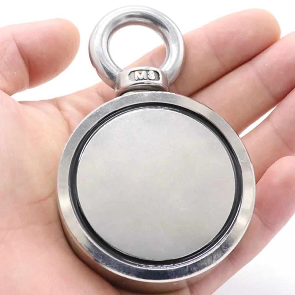 Супермощный неодимовый магнит максимальный вес 150 кг для поиска рыболовных