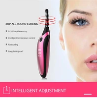 mini electric heated eyelash curler heated makeup eye lashes heated eyelash curler applicator long lasting beauty tool new
