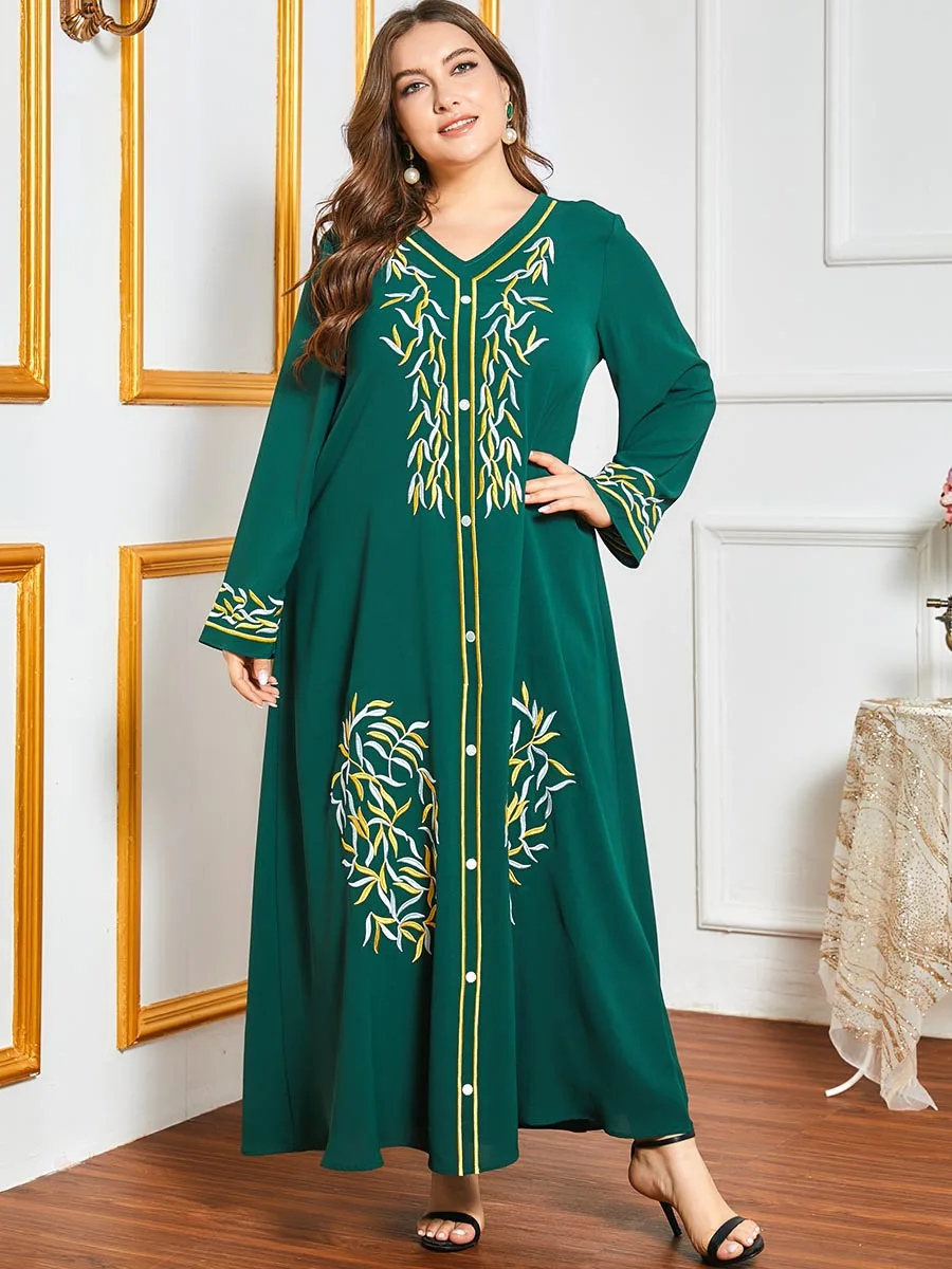 

Ramadan Turkey Muslim Dress Women Abaya Moroccan Kaftan Islamic Clothing Hijab Djellaba Dubai Jilbab Eid Party Vestidos Abayas