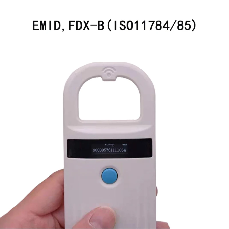 134.2KHz Low Frequency Animal RFID Identificacion Pet Cat Fish Reader EMID FDX-B(ISO11784/85 Microchip Scanner