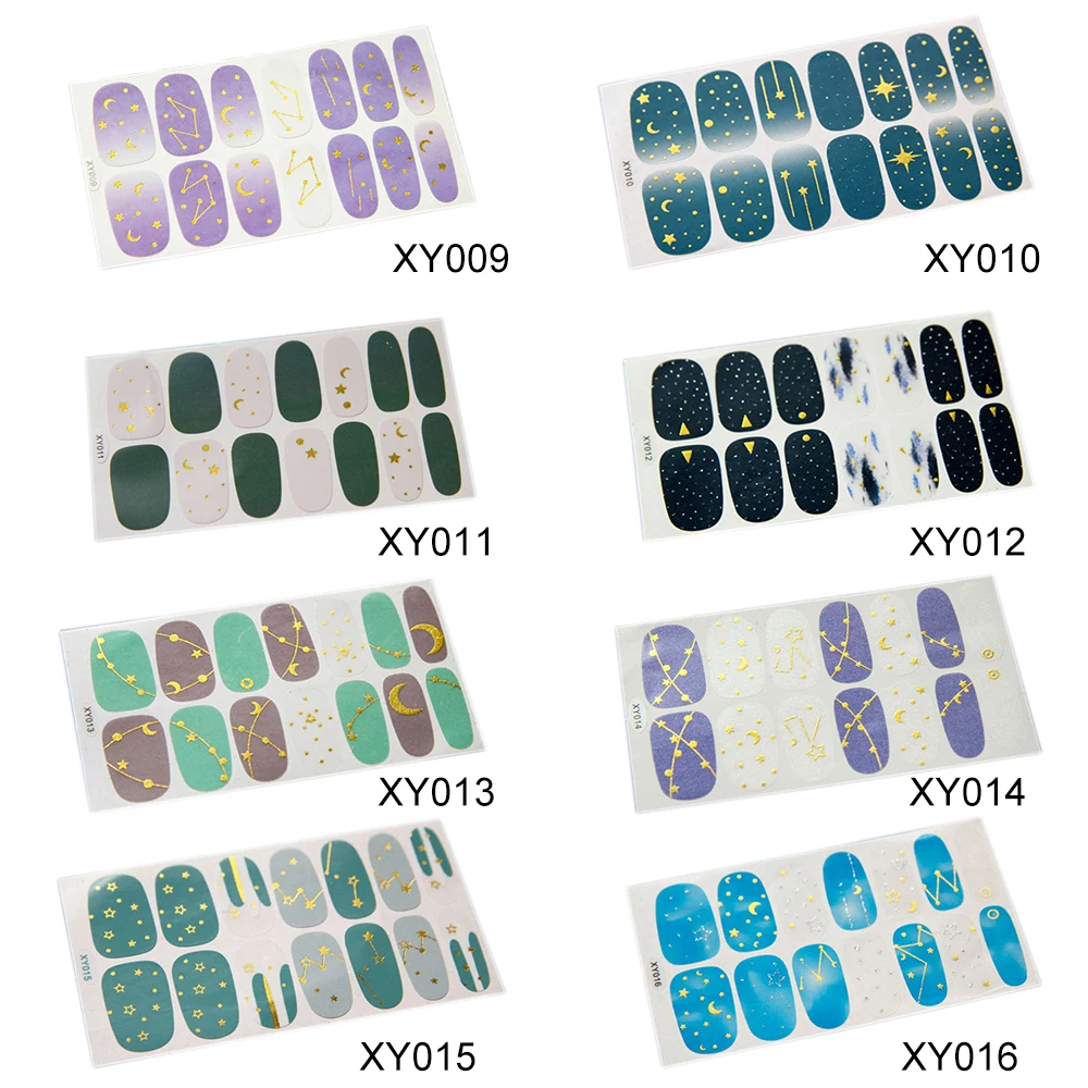 14 типов наклейка для творчества маникюр снежинка блестящие фотополоски