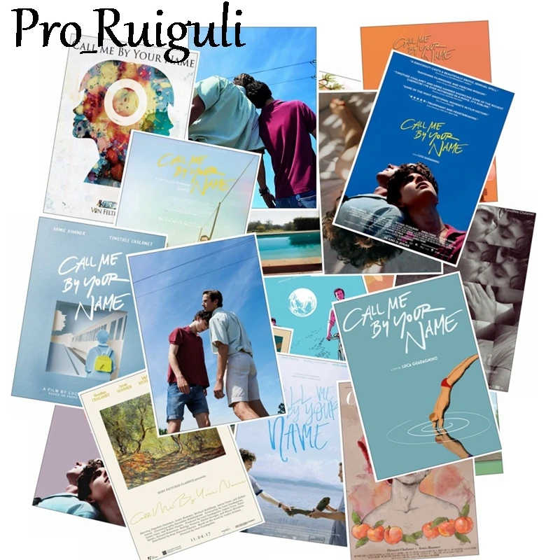 25 шт. Call me на Ваше имя аниме наклейки Пастер мультипликационных персонажей