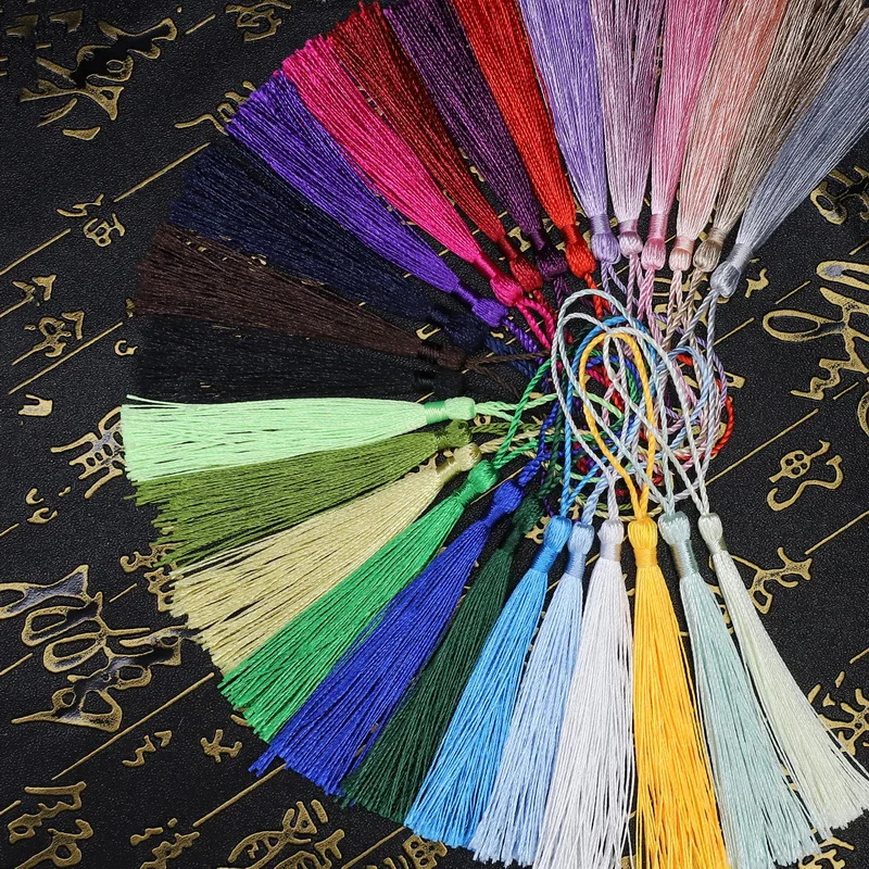 Шторы с бахромой и кисточками для бижутерии 33 цвета 32 шт. 13 см|fringe tassel|silk tassel pendantsilk