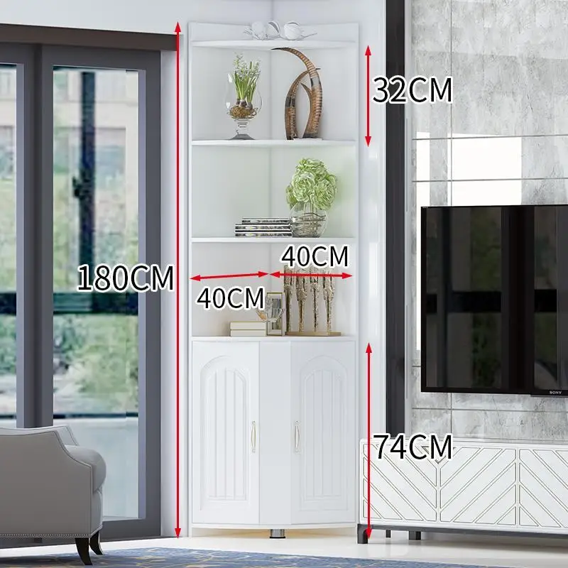 

Cupboard Storage Wooden Furniture Small Mueble Vintage Vitrina Placard De Rangement Meuble Salon Living Room Corner Cabinet