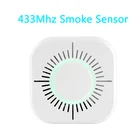 Датчик дыма eWeLink для умного дома, беспроводной, 433 МГц