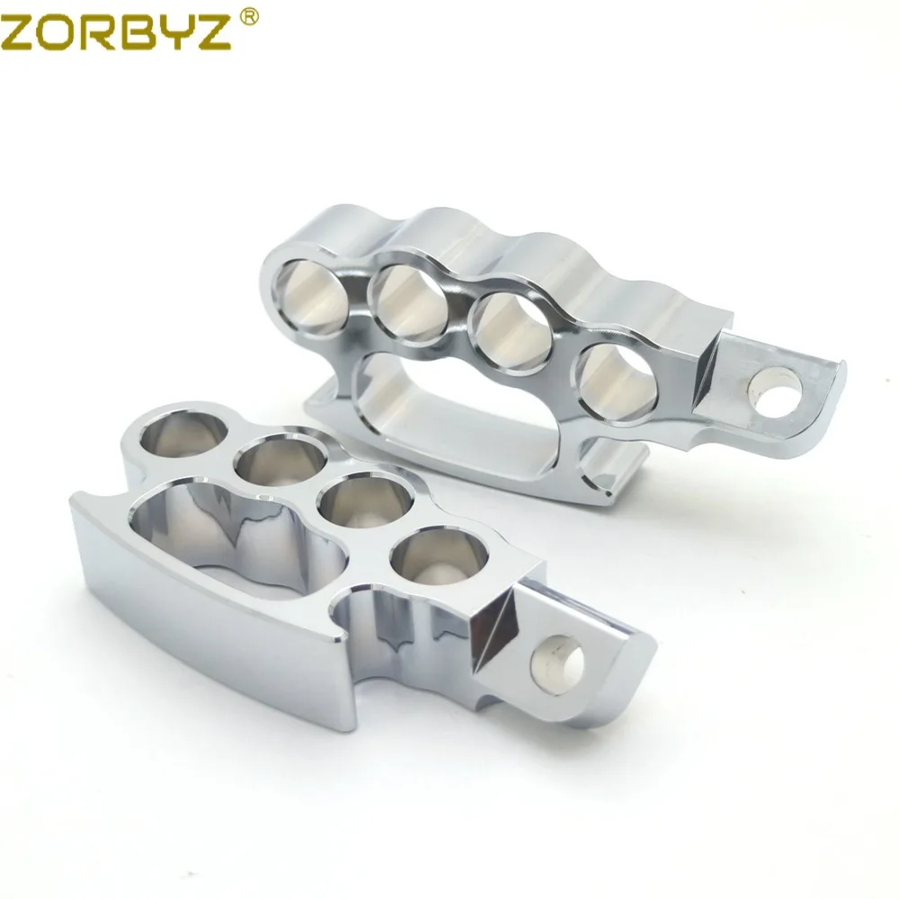 ZORBYZ мотоцикл черный управление подножки Летающий костяшки опорные подножки на заказ педаль для Harley V-Rod Sportster XL Dyna Soft