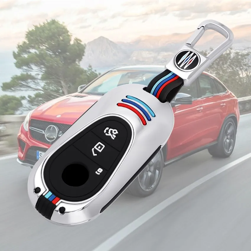 

Чехол для автомобильного ключа, чехол-держатель для Mercedes Benz S Class W223 2020 2021, аксессуары для интерьера автомобиля, Стайлинг автомобиля, держате...