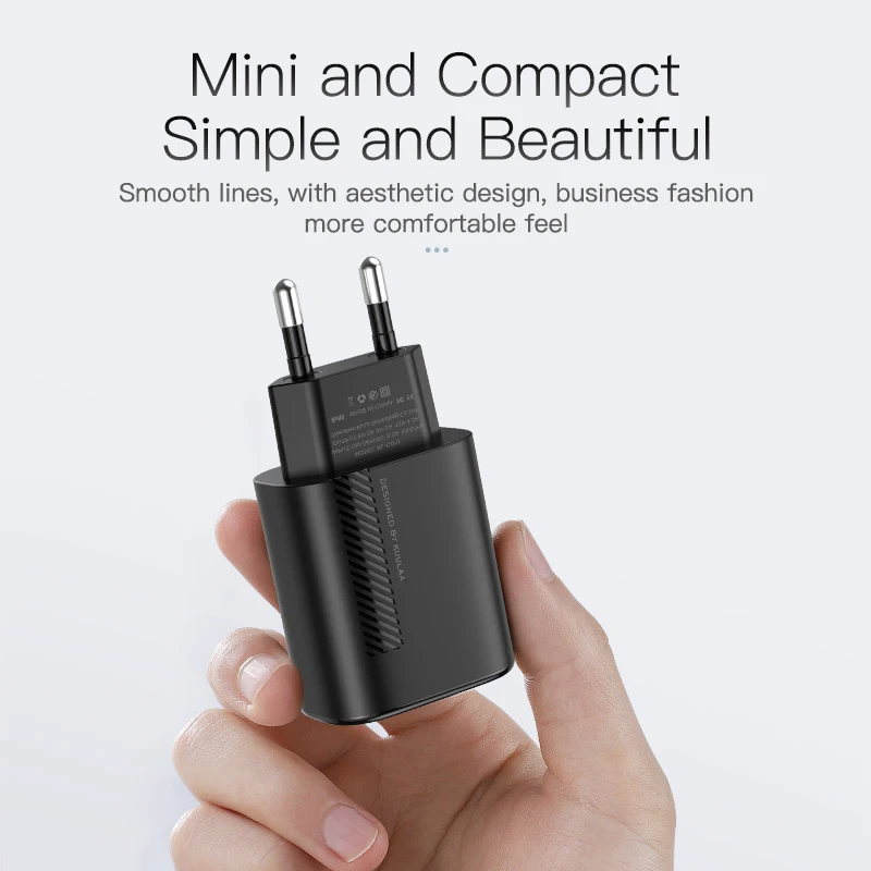 Зарядное устройство Kuulaa Usb 18 Вт Pd 3 0 Быстрая зарядка 4 штекер C для Iphone 11 Pro Max |