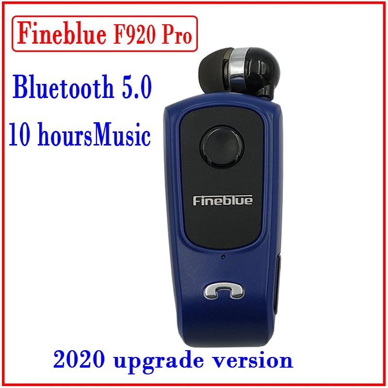 Беспроводная Выдвижная Bluetooth-гарнитура Fineblue F920 Pro мини-гарнитура для звонков