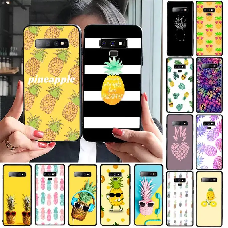 

YNDFCNB Pineapple Phone Case For Samsung Galaxy S20 S10 Plus S10E S5 S6 S7edge S8 S9 S9Plus S10lite 2020