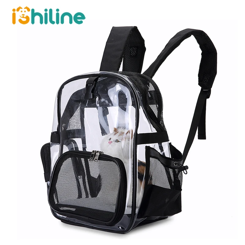Новинка 2020 рюкзак для кошек полностью прозрачный домашних животных