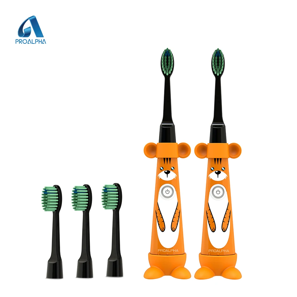 

Dental Children's electric toothbrush Proalpha Automatic Ultrasonic Mini Tooth Brush head Teeth Cleaning For kids Tongue brush
