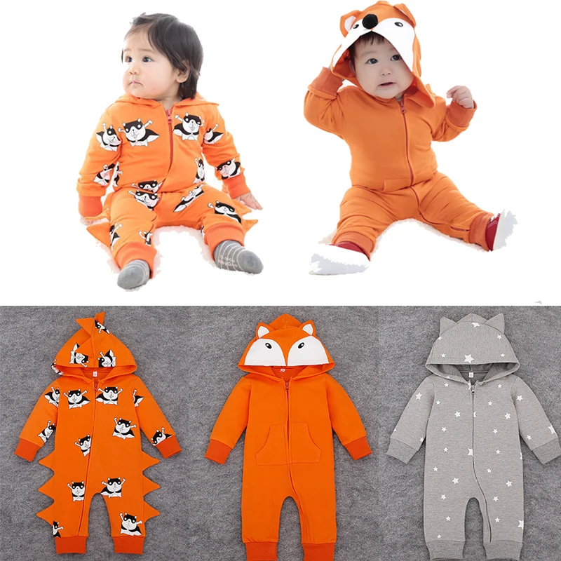 Комбинезон для маленьких мальчиков 0 18 месяцев комбинезон с длинными рукавами