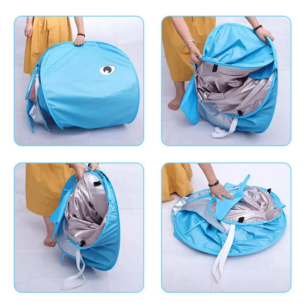 

Baby Beach Pop Up Tent Children With Pool Shark Portable Waterproof Sun Shelter Tent Sunshelter Outdoor Camping Beach Tent
